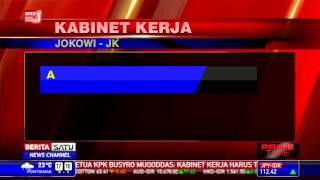 Susunan Kabinet Kerja Jokowi-JK