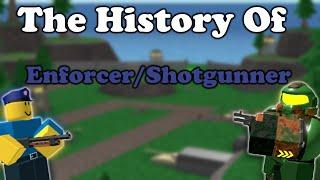 The History Of ENFORCER/SHOTGUNNER || Tower Defense Simulator