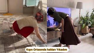 BAHÇEMDEN geldim Dip Köşe Temizlik Yaptım