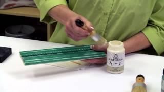 FolkArt Home Decor: Learn How To Use Clear Wax