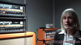 Orange Dual Dark 50 and Dual Dark 100 Amps at NAMM 2014 - Orange Dual Dark