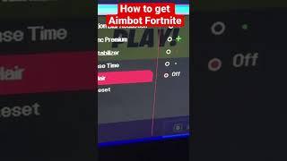 How To Get AIMBOT Or A CROSSHAIR In Fortnite