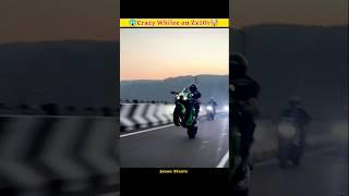 Crazy Whilee on Zx10r #shorts #viral #whilee #video  #trending  #jannustuntz #valourrider
