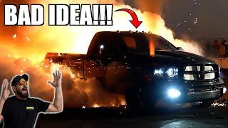 My Brakes Exploded Into FLAMES!!! This WAS A TERRIBLE IDEA!!!