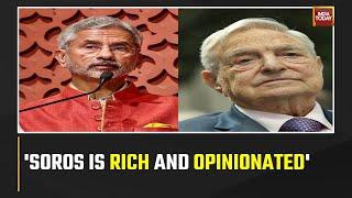 Adani Row | Old, Rich, Dangerous : EAM Jaishankar Rips Into Billionaire George Soros