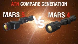 ATN Compare Generation Mars 5 vs Mars 4 !