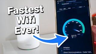 Wifi 7 is the Fastest Wifi Ever!!! TP-Link Deco BE63 Mesh WiFi 7