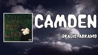 Camden Lyrics - Gracie Abrams