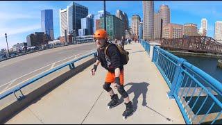 How I Flow Skate The City Of Boston-24 Miles