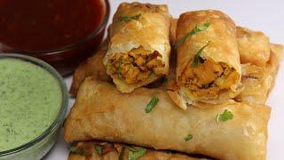 Crispy Chicken Roll(Ramzan Special)By Recipes of the World