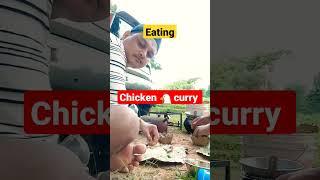 eating chicken  curry  //shortsvideos//ytshorts//Oye bhaina//youtubeshorts