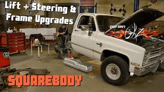 Squarebody Chevy 6" Lift & Steering & Frame Upgrades - Stunt Double - Stacey David's Gearz S11 E8