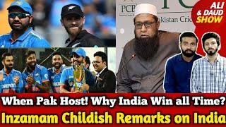 Inzamam on India & CT Final | When Pak Host! Why India Win all Time? | BCCI in Pak