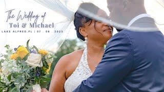 Michael & Toi Washington Wedding Day 07.08.2023 #photography #canonr6 #weddingfilms #weddings