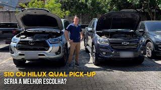 S10 ou Hilux qual pick-up seria a melhor escolha?