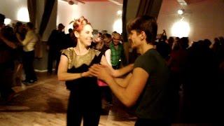 Jo Hoffberg and Slava Bogatov - Social Lindy Hop