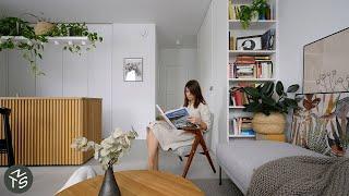 NEVER TOO SMALL:  Polish Architect's Cosy Scandi Style Apartment - 42sqm/452sqft