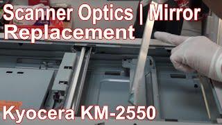 Scanner Optics | Dirty Copy using Kyocera KM-2550