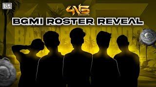 @4NSESPORTS BGMI ROSTER REVEAL 