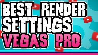 BEST RENDER SETTINGS FOR 1440P 60FPS! Sony VEGAS Pro 15