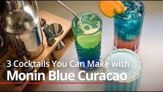 3 Cocktails You Can Make with Monin Blue Curacao ‍️️