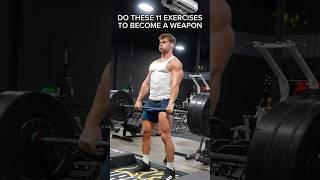 DO THESE 11 EXERCISES TO BECOME A WEAPON #fitness #workout