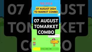 Tomarket Daily Combo Today 7 September #tomarketcombo #tomatodailycombo #7september