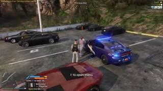 KUFFS Gaming Server - GTA5 - FiveM - Roleplay -Trooper Rico meets Willie Earl and offers some advice