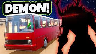 I Found a SECRET DEMON MONSTER in The Long Drive!