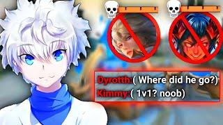 KILLUA x HARITH VS GLOBAL TRASH TALKER DYRROTH AND KIMMY (WHO WILL WIN)? - MLBB