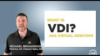 What is VDI?