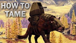 The ONLY real way to tame an Andrewsarchus - How To Tame Andrewsarchus in Ark Survival Evolved