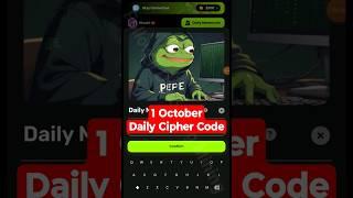 Memes Lab Bot Daily Cipher Code 1 October | Memes Lab Cipher Code | memes lab bot daily cipher