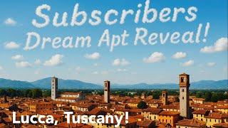 Beautiful LUCCA, ITALY Apartment Tour! See What Our Subscribers Did!