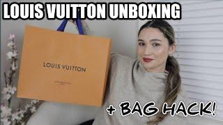 LOUIS VUITTON UNBOXING! Amazing Hack, More Bang For Your Buck!