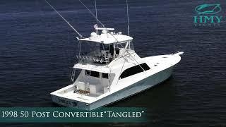 1998 Post 50’ Convertible TANGLED – For Sale with HMY Yachts