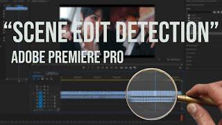 How to Use Adobe Premiere Pro's Scene Edit Detection