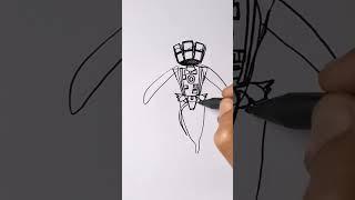 Drawing Skibidi Toilet Ultimate TV Man Mecha Boss #shorts #skibiditoilet