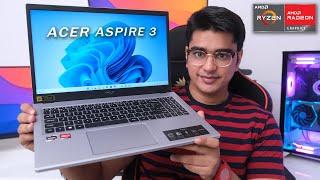 Best Laptop for Students? Acer Aspire 3 Unboxing & Overview! [AMD Ryzen 7520U]