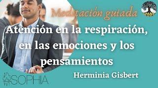 Meditación guiada atención en la respiración, en las emociones y los pensamientos