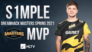 s1mple - MVP of DreamHack Masters Spring 2021