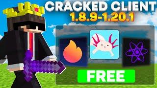 The 3 BEST  Cracked Minecraft PVP & FPS Boosting Client for 1.20.1 ! [Java+Pojav]