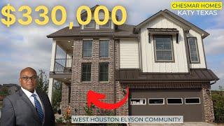 Touring a $300,000 Katy Texas Home | West Houston | Riverdale By Chesmar Homes | Elyson Community