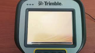 Подгрузка системы координат custom в контроллер Trimble TSC3 в ПО Trimble Access