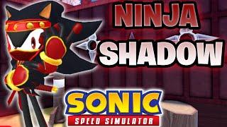 How To Unlock *NINJA SHADOW* in Sonic Speed Simulator!