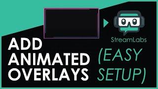 Animated Webcam Overlay Border Setup Guide for Streamlabs (WEBM format)