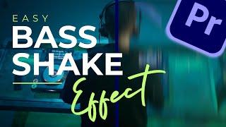 Create a BASS SCREEN SHAKE / Vibration effect on Premiere Pro ️