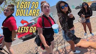 Met some pretty girls while riding my escooter in tucson
