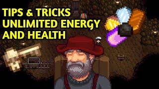 How to Easily Complete The Mines in Stardew Valley(Infinite Energy Trick)