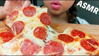 ASMR CHEESY PEPPERONI PIZZA  *No Talking* 먹방 suellASMR